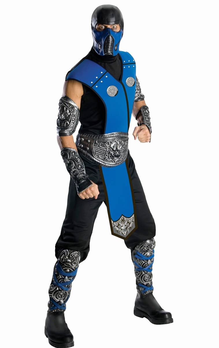 Sub-Zero Mortal Kombat Men's Gaming Character Costume