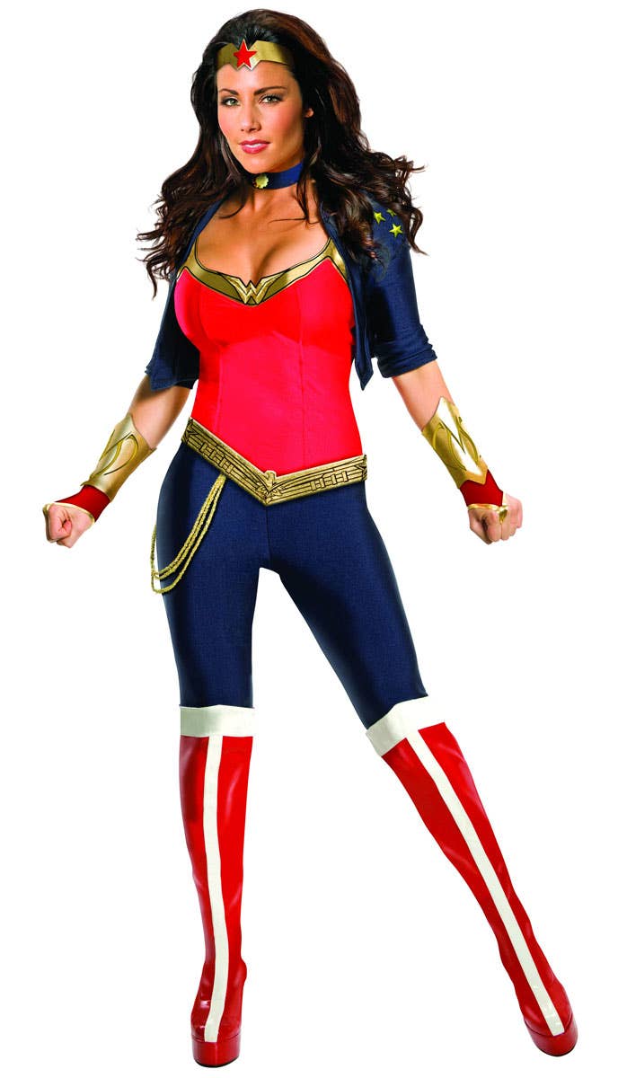 Women's Sexy Wonder Woman Superhero Costume