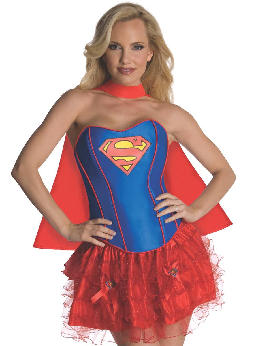Sexy Supergirl Costume for Women - Close Image