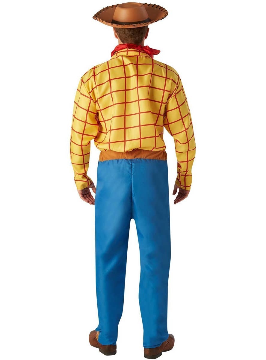 Men's Woody Toy Story Fancy Dress Costume Back Image