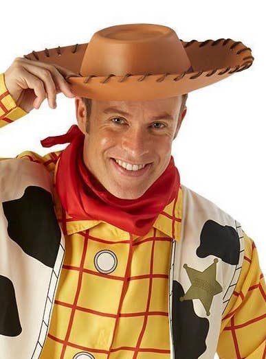 Men's Woody Toy Story Fancy Dress Costume Hat Image