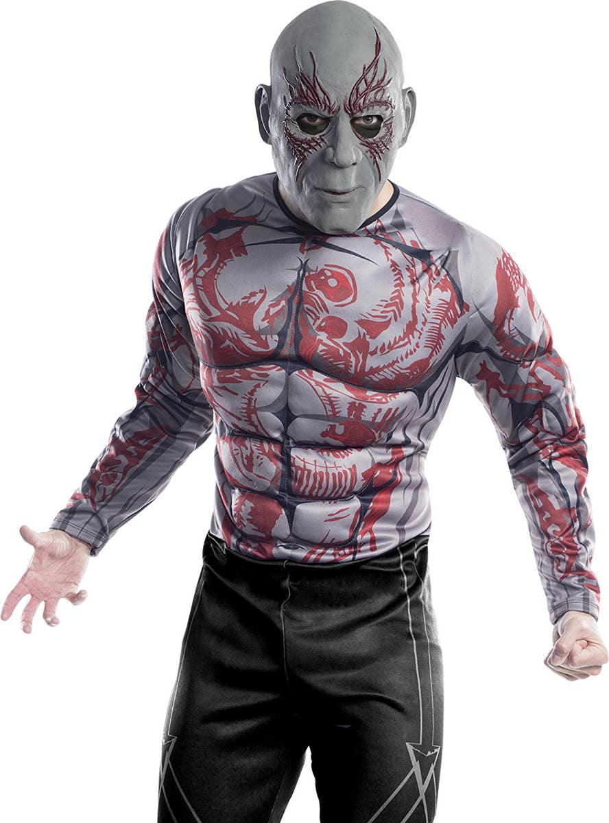 Men's Drax Guardians Of The Galaxy Costume Close Image