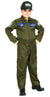 Military Uniform Top Gun Fighter Pilot Boys Book Week Fancy Dress Costume - Main Image