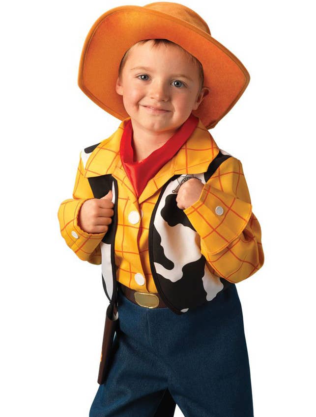 Woody Toy Story Boy's Disney Cowboy Costume Front View