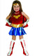 Wonder Woman Girls Toddler Fancy Dress Costume - Main Image