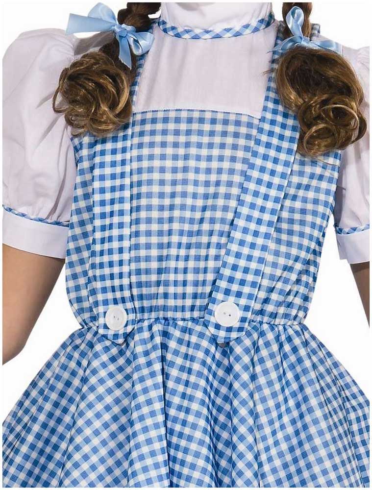Girl's Wizard of Oz Dorothy Costume Close View 2