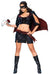 Sexy Black Lady Zorro Women's Costume - Main Image