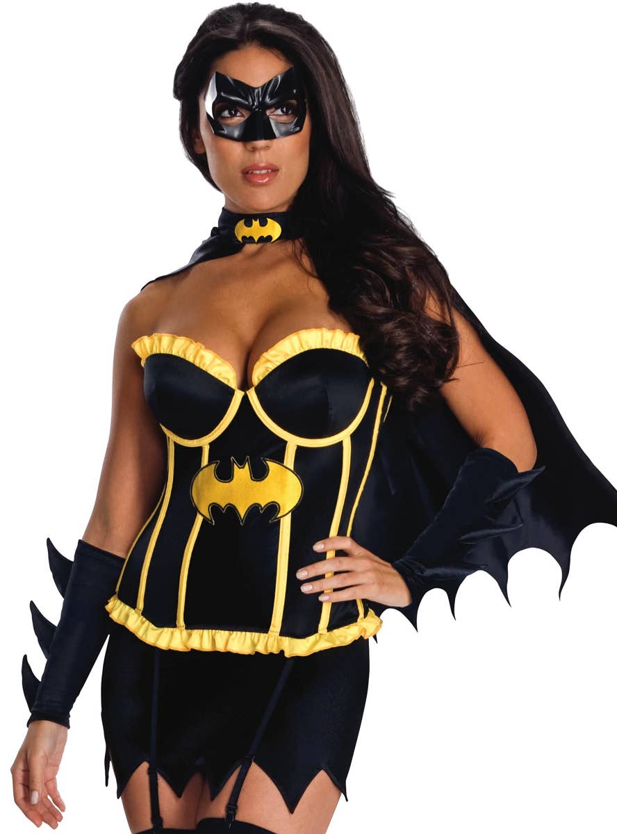 Womens Sexy Batgirl Costume - Close Image