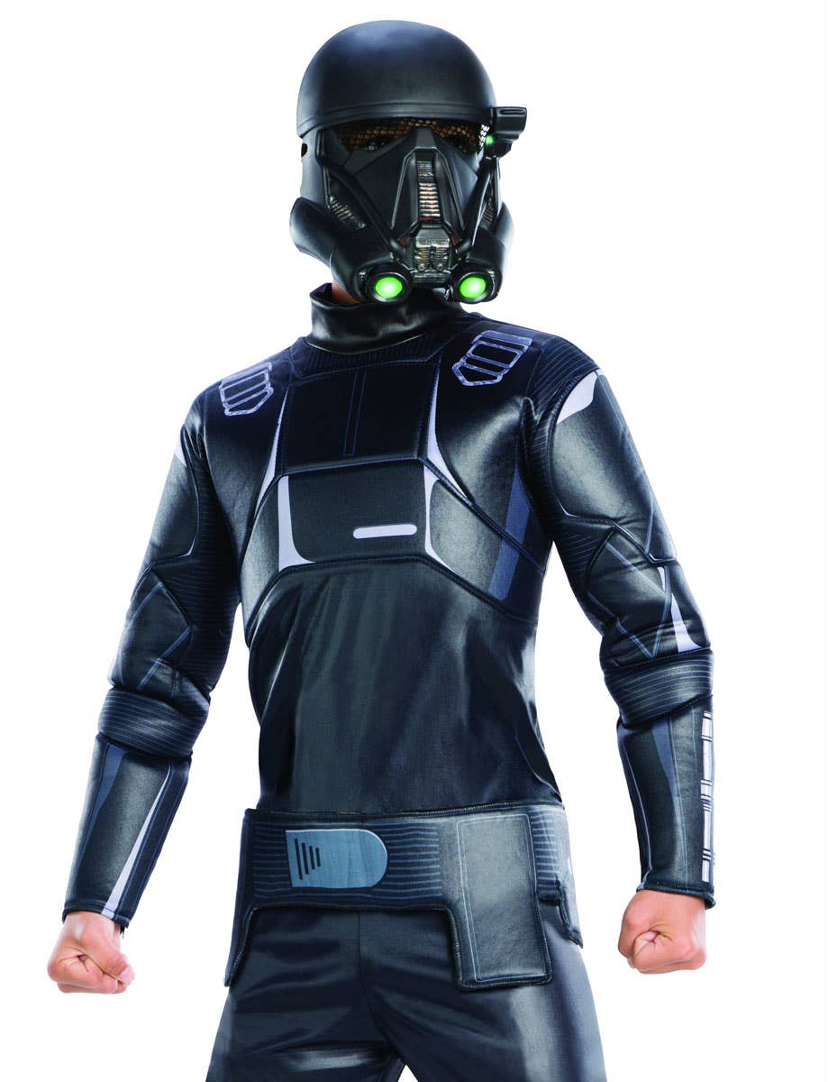 Deluxe Kids Star Wars Death Trooper Costume Close Image