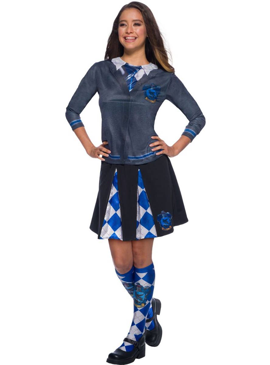 Ravenclaw Costume Skirt for Women - Full Image