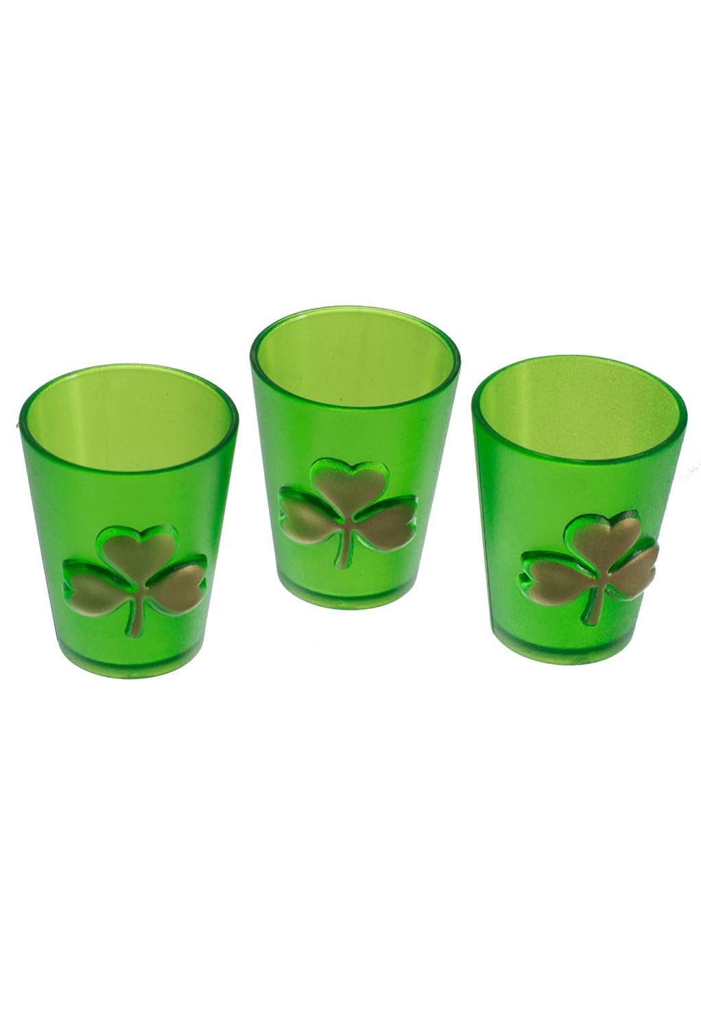 St Pats Day Shot Glasses Costume Accessory Set of 3 View 1