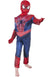 Boys Light Up Amazing Spiderman Muscle Chest Costume