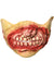 Image of Gory Zombie Mouth Half Face Latex Halloween Mask - Main Image