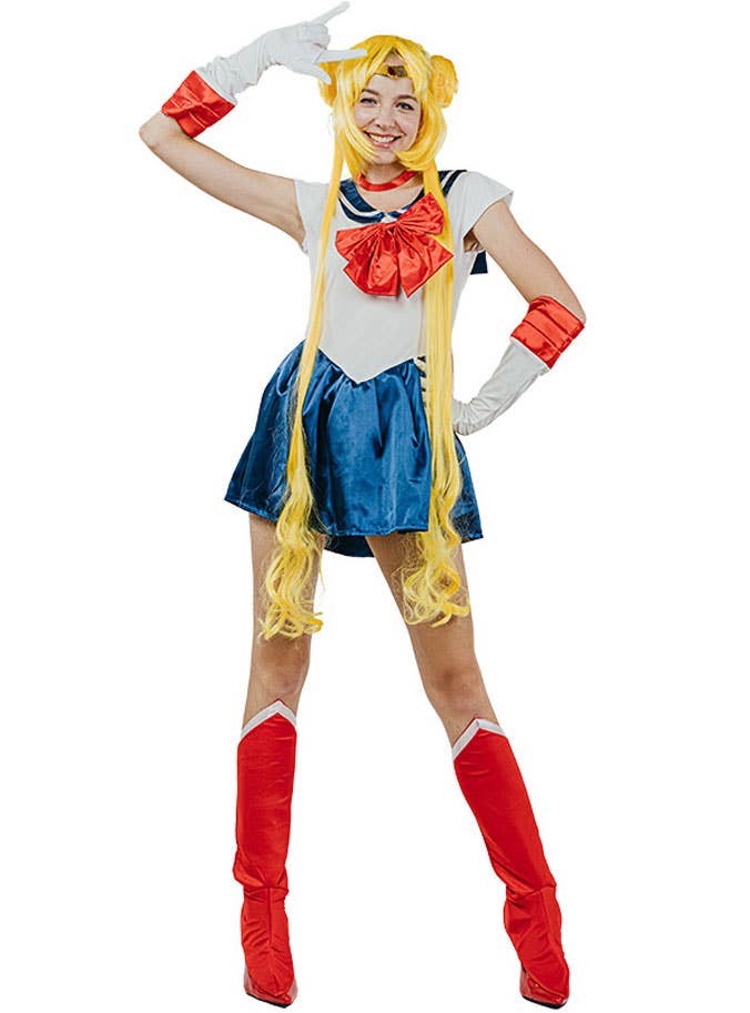 Womens Sailor Moon Inspired Anime Costume