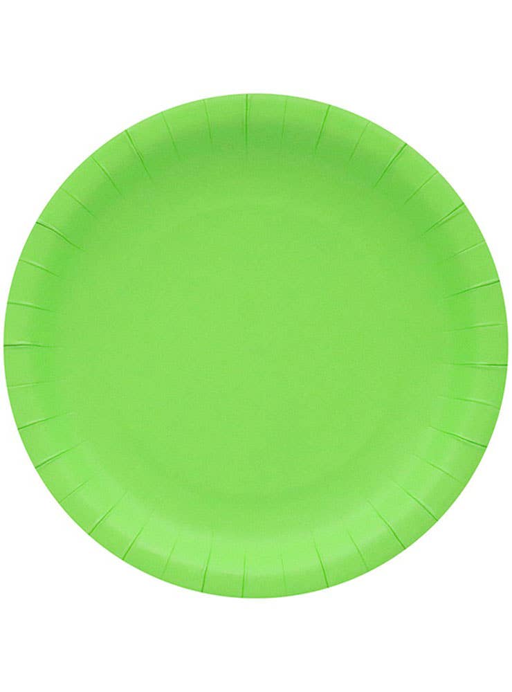 Image of Shamrock Green 10 Pack 18cm Paper Plates