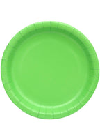 Image of Shamrock Green 20 Pack 23cm Round Paper Plates