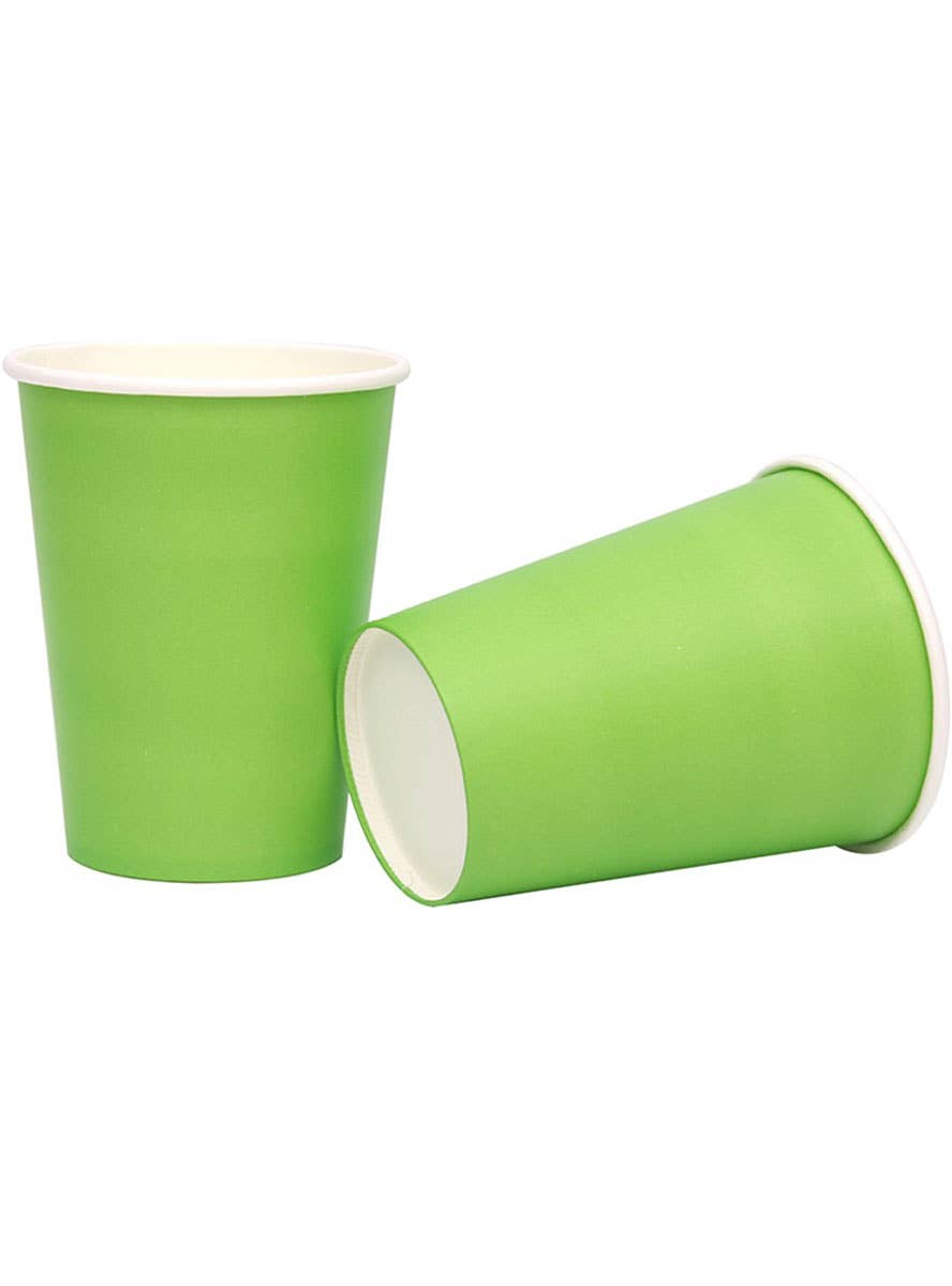 Image of Shamrock Green 20 Pack Paper Cups