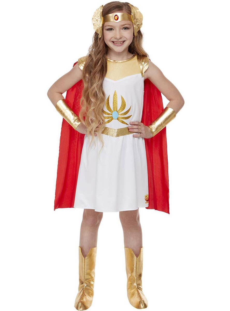 Image of She-Ra Girl Of Power Girls Dress Up Costume - Main Image