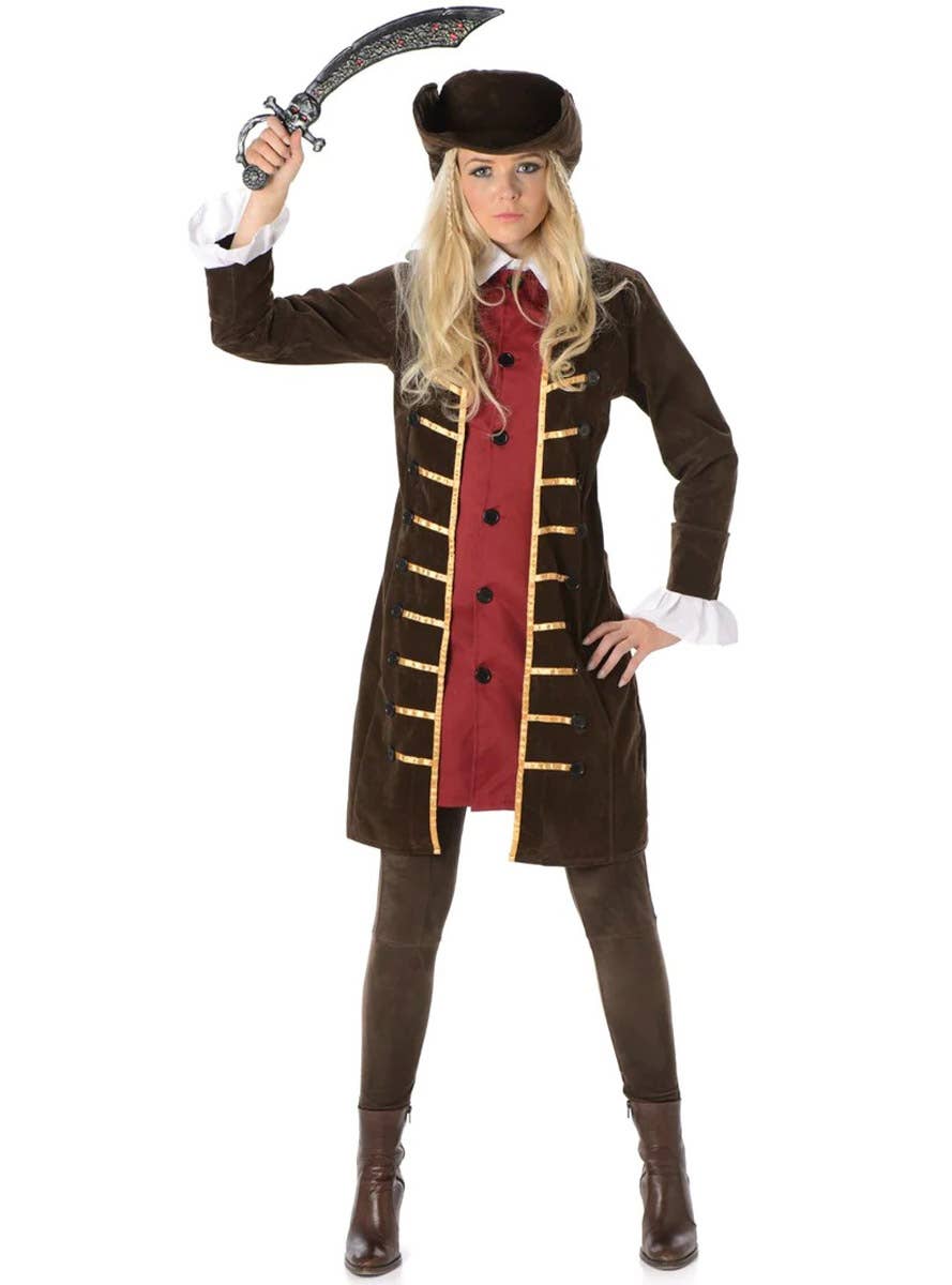 Image of Ship Mate Women's Pirate Dress Up Costume