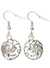 Image of Dragon Queen Silver Plated Costume Earrings - Main Image 
