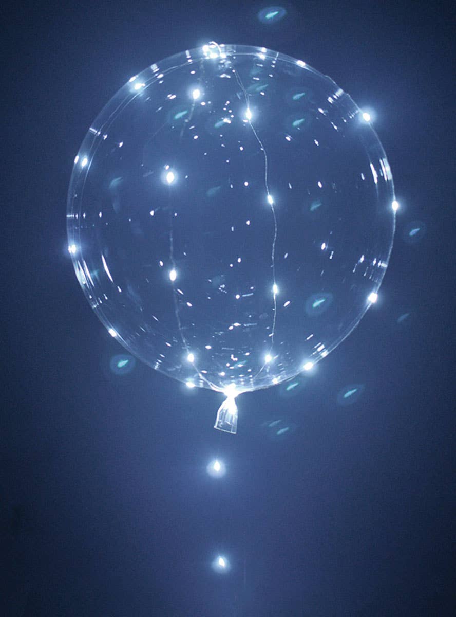 Image of Light Up Clear Bubble Balloon