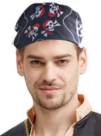 Image of Pirate Skull and Crossbones Costume Bandanna