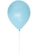 Image of Sky Blue 25 Pack 30cm Latex Balloons