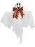 Image Of Halloween Decoration Hanging Smiling White Ghost Orange Child Friendly Halloween Decoration