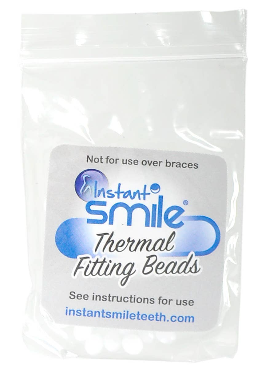 Image of Natural Shade Small Custom Fit Instant Smile Teeth - Thermal Beads Image