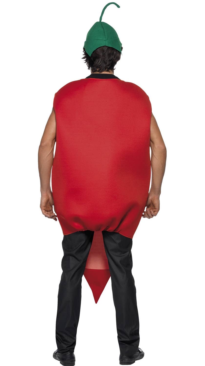 Novelty Adult's Red Hot Chilli Pepper Costume Image 4