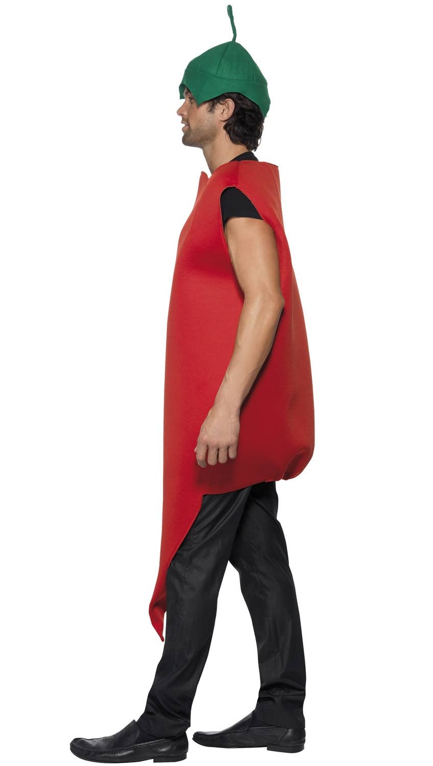 Novelty Adult's Red Hot Chilli Pepper Costume Image 3