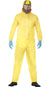 Walter White Yellow Hazmat Suit Breaking Bad Costume Front