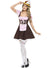 Pink and Brown Women's Tavern Girl Oktoberfest Costume Front Image