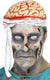 Bloody Latex Zombie Brains Costume Hat with White Bandage Trim 