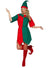 Image of Festive Women's Plus Size Christmas Elf Costume - Front View