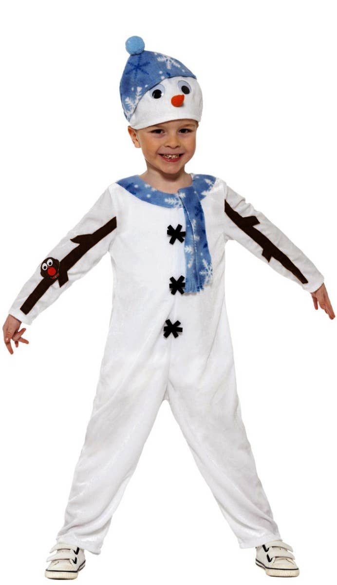 Toddler Kids Christmas Snowman Fancy Dress Costume Alternative Main Image