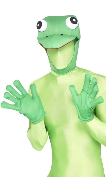 Men's Green Fairytale Frog Adult's Costume Accessory Kit Main Image