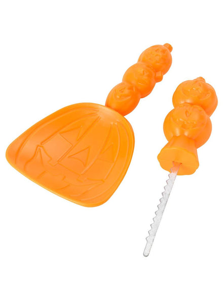 Orange Pumpkin Carving Halloween Kit