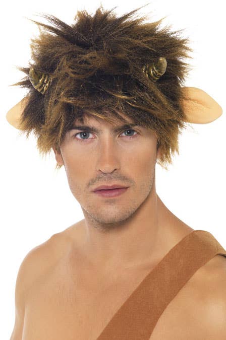 Pan Men's Chronicles Of Narnia Fancy Dress Costume Close