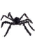 Big Black Furry Spider Prop with Light Up Eyes