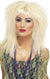 1980s Fashion Women's Long Blonde Layered Trademark Retro 80's Crimped Costume  Wig - Main Image