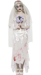 Womens Dead Bride Halloween Costume - Main Image