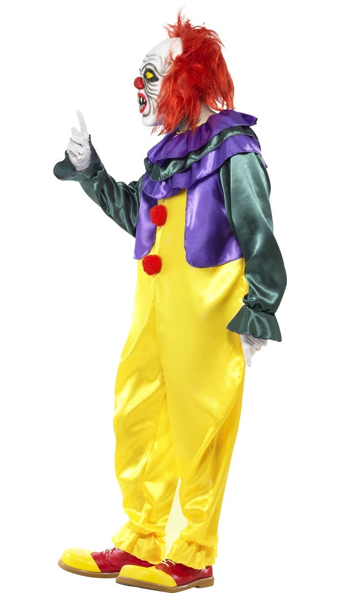 Pennywise IT Classic Horror Clown Movie Character Costume Side