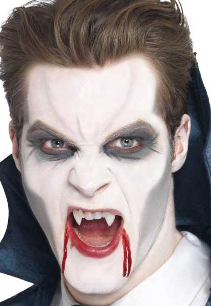 Vampire Greasepaint Halloween Costume Makeup Kit - Alternative View