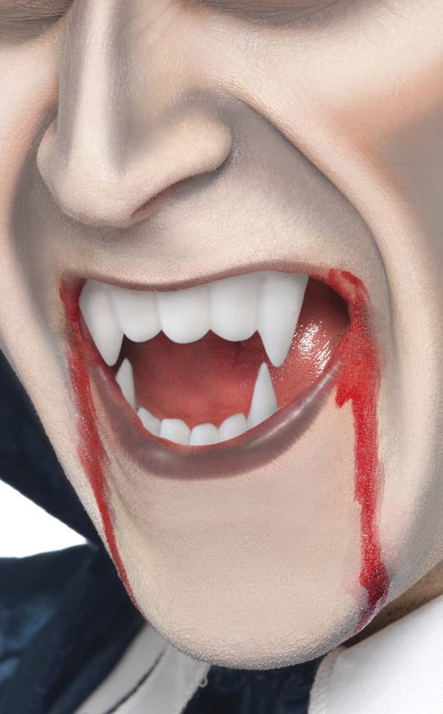 Fake Blood and Fangs Make Up Effects Kit Alt Image