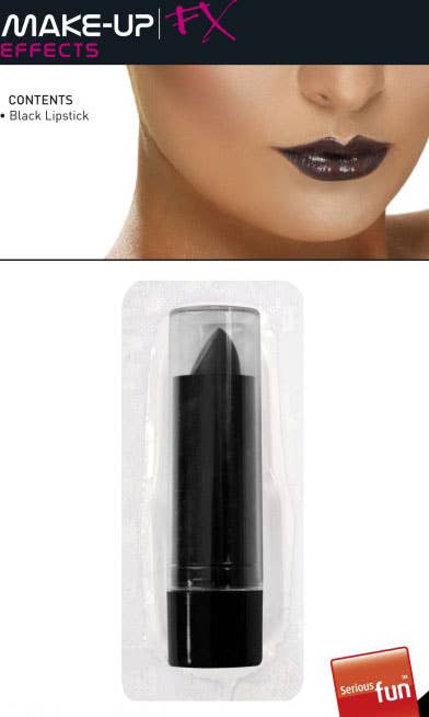 Black Lipstick Halloween Costume Makeup Accessoy Alt Pack Image 