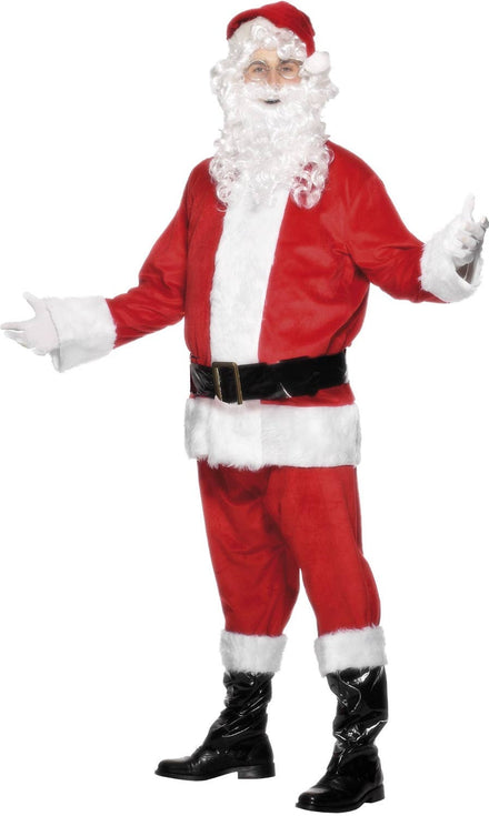 Men's Santa Christmas Dress Up Costume