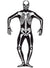 Men's Glow in the Dark Second Skin Halloween Costume Front Image