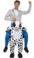 Adult's Cow Piggy Pack Novelty Fancy Dress Costume Front