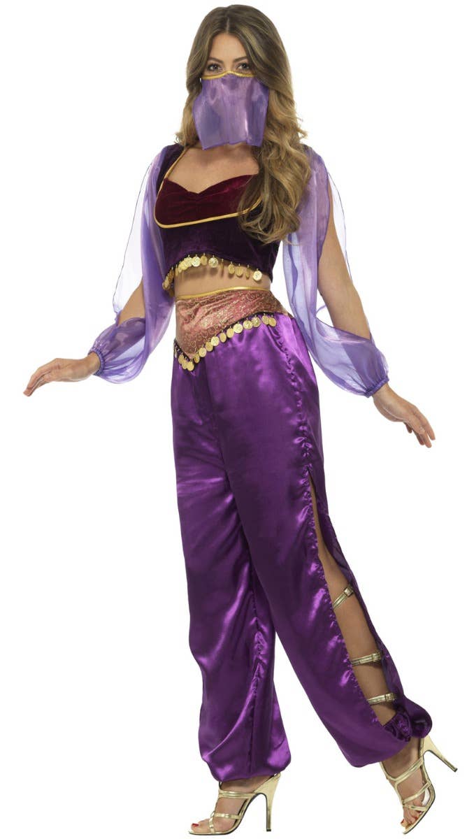 Women's Sexy Arabian Princess Costume - Side Image